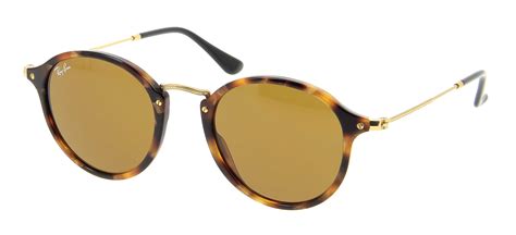 ray ban round fleck.